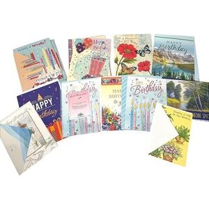 Happy Birthday Greeting Cards LOT St Josephs Indian School Stationery Ephemera